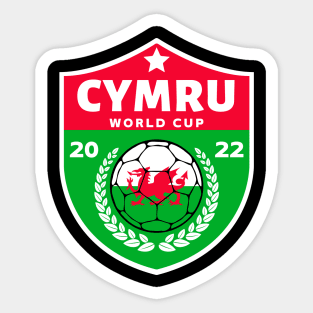 Cymru Football Sticker